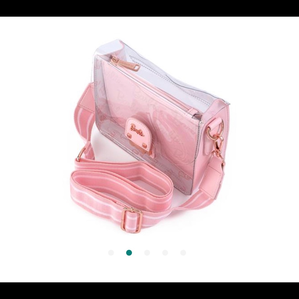 Loungefly clear lucite barbie backpack